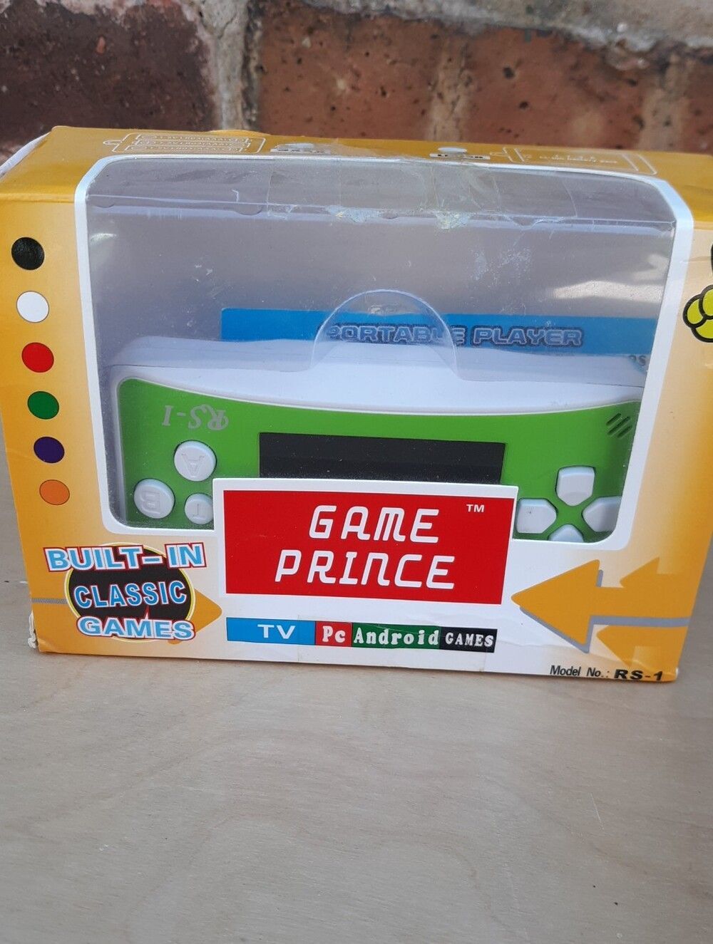 Game Prince Built In Classic Games Hand Held Game